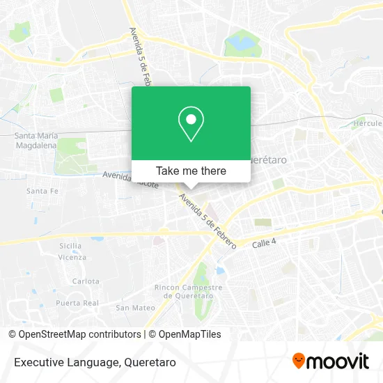 Executive Language map