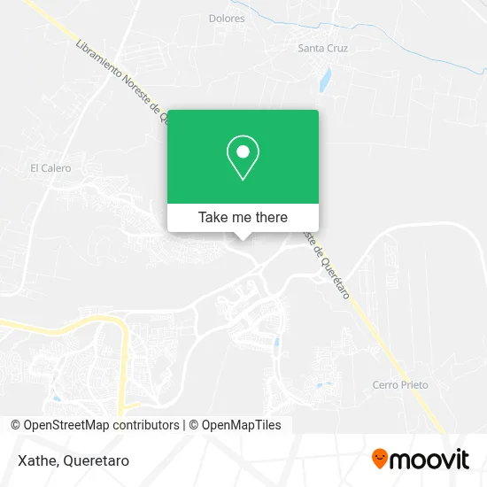Xathe map
