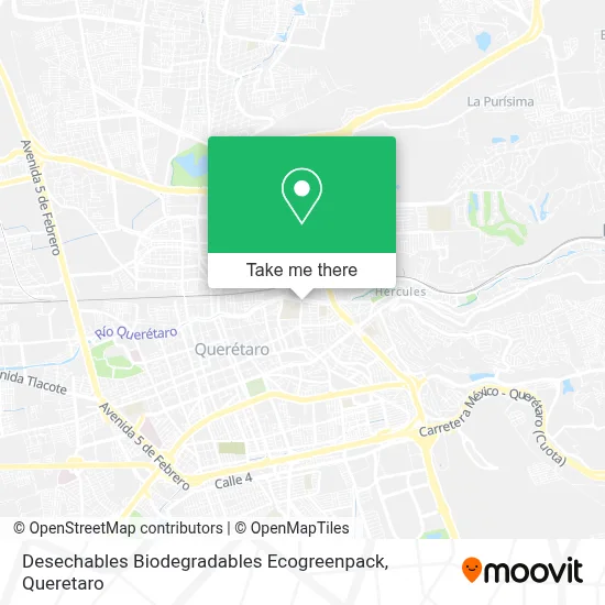 Desechables Biodegradables Ecogreenpack map