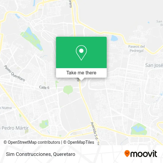 Sim Construcciones map