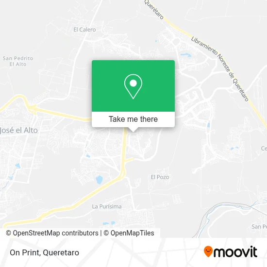 On Print map