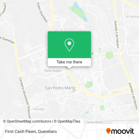 First Cash Pawn map