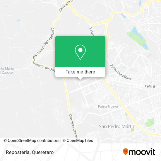 Repostería map