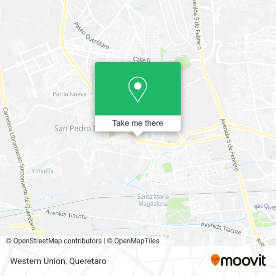Western Union map