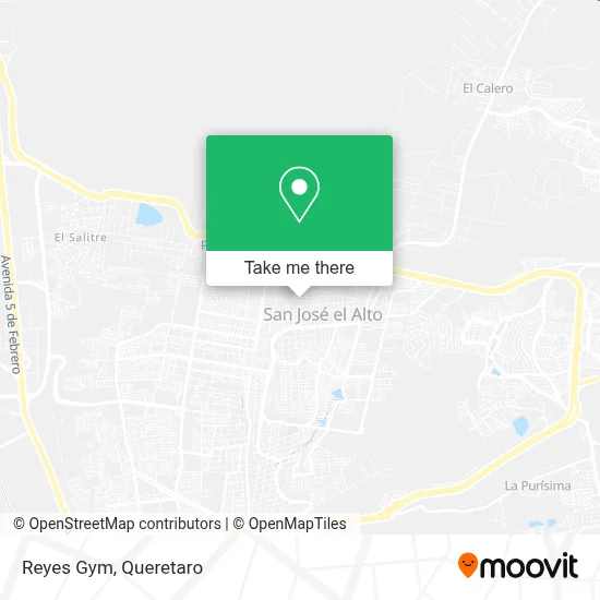 Reyes Gym map