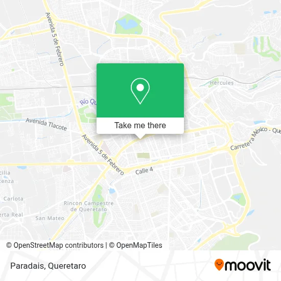 Paradais map