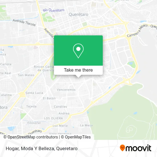 Hogar, Moda Y Belleza map