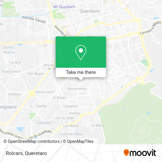 Rolcars map