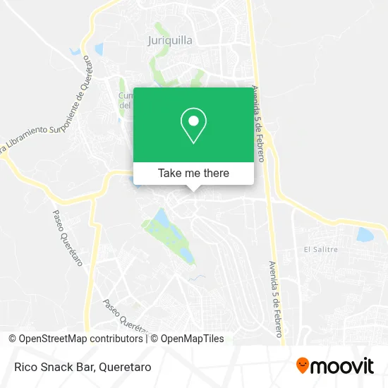 Rico Snack Bar map