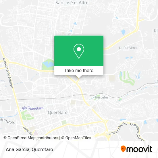 Ana García map