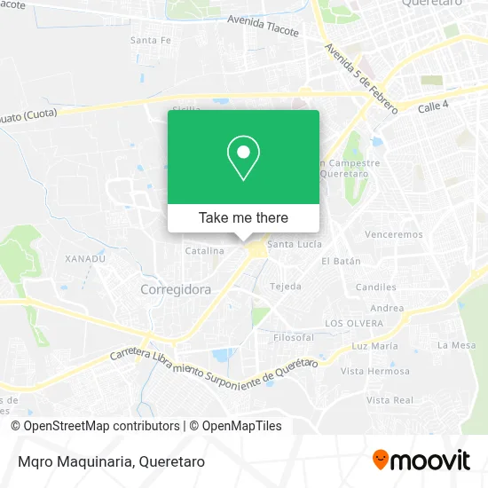 Mqro Maquinaria map