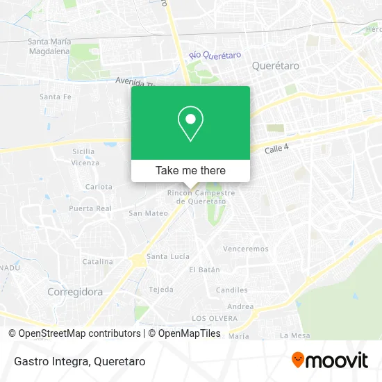 Gastro Integra map