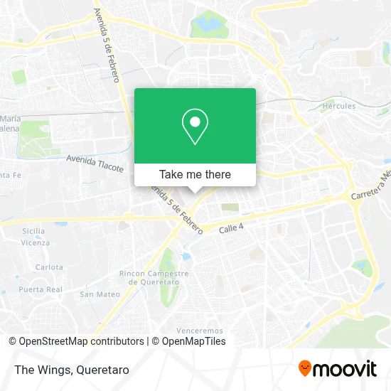 The Wings map
