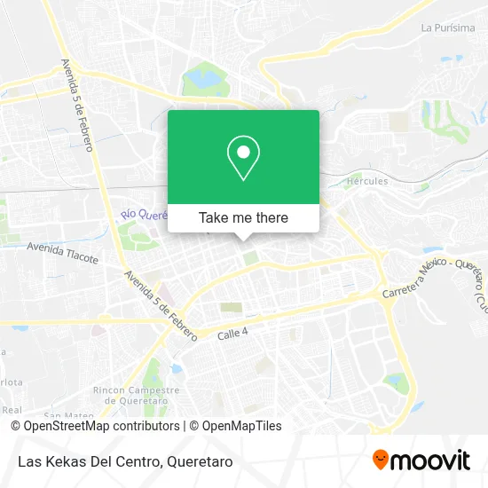 Las Kekas Del Centro map