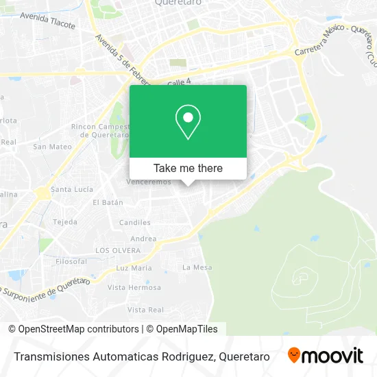 Transmisiones Automaticas Rodriguez map