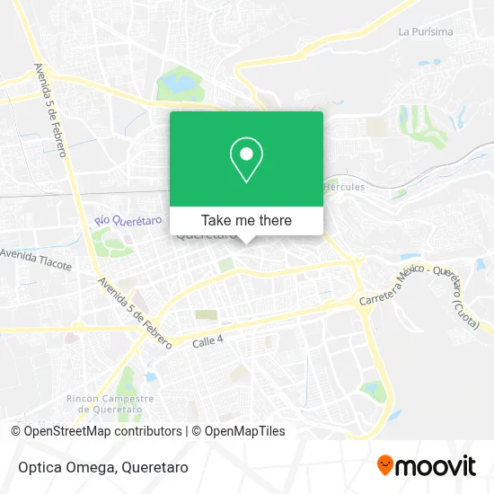 Optica Omega map