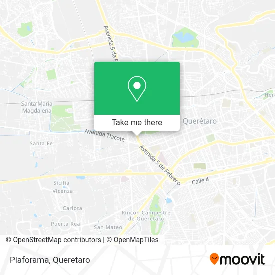 Plaforama map