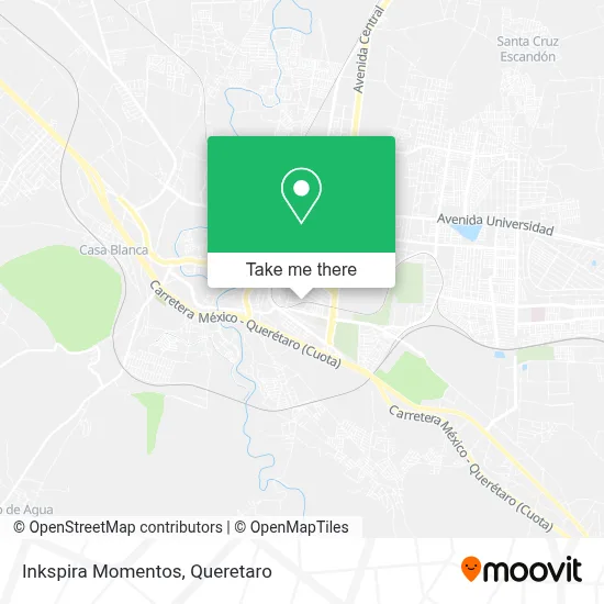 Inkspira Momentos map