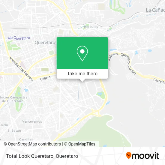 Total Look Queretaro map