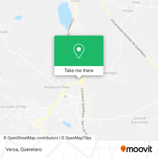 Versa map