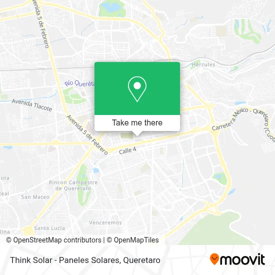 Think Solar - Paneles Solares map