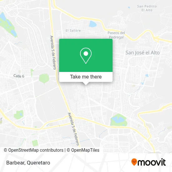 Barbear map