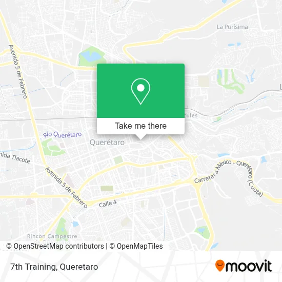 7th Training map