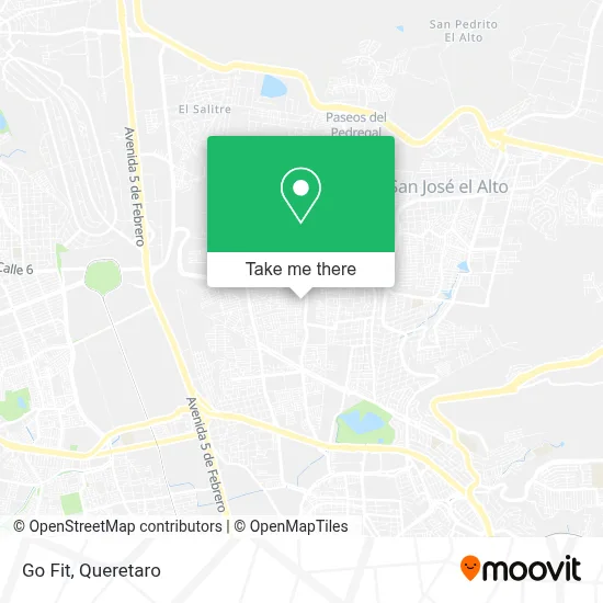 Go Fit map
