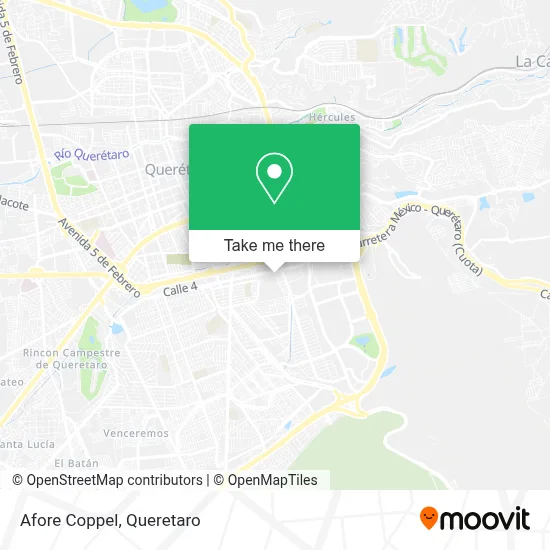 Afore Coppel map