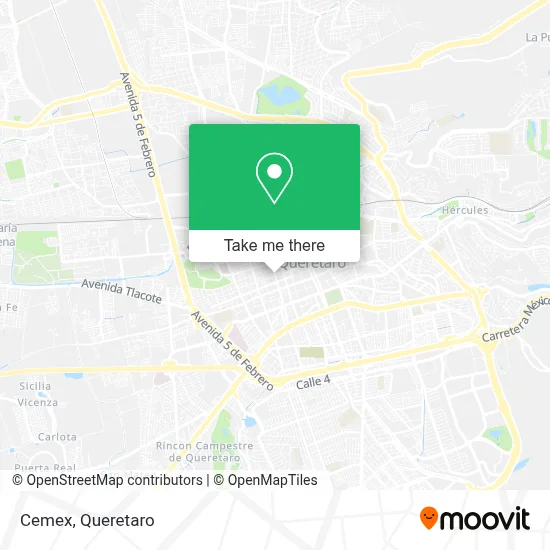 Cemex map