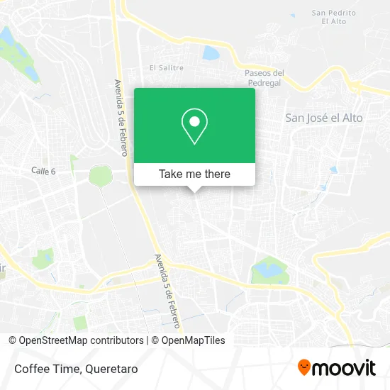 Coffee Time map
