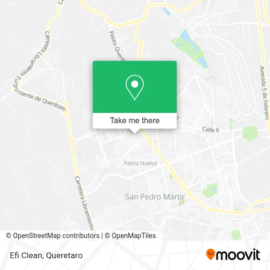 Efi Clean map