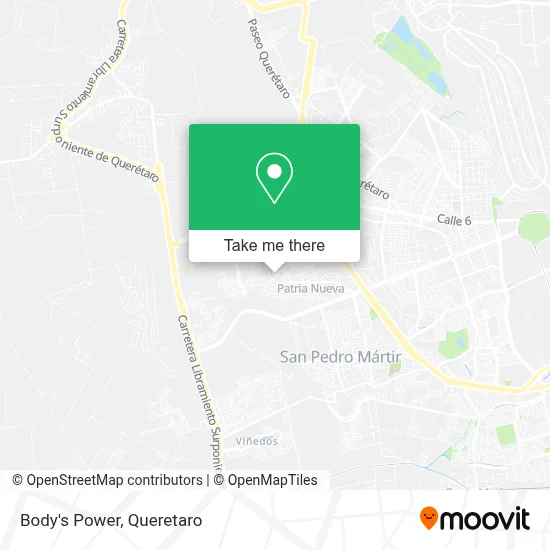 Body's Power map