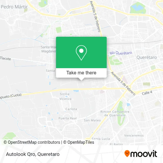 Autolook Qro map
