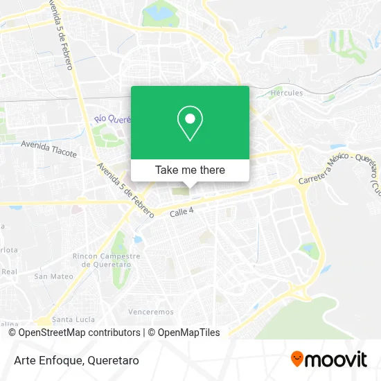 Arte Enfoque map