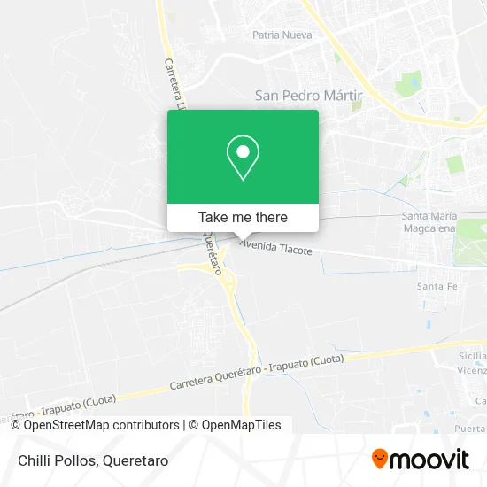 Chilli Pollos map