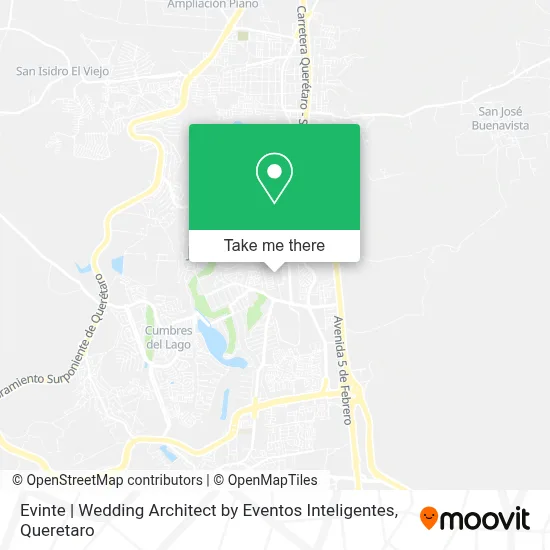 Evinte | Wedding Architect by Eventos Inteligentes map