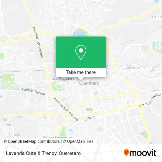 Lavanda Cute & Trendy map