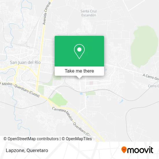 Lapzone map