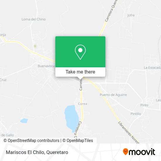 Mapa de Mariscos El Chilo