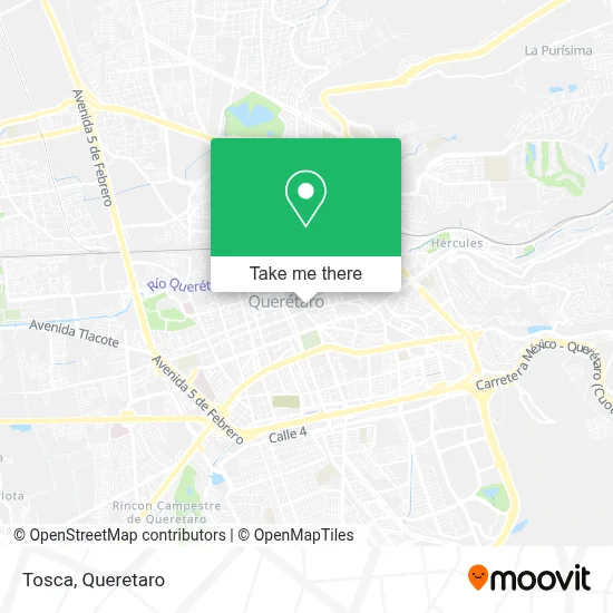 Tosca map