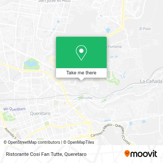 Ristorante Cosi Fan Tutte map