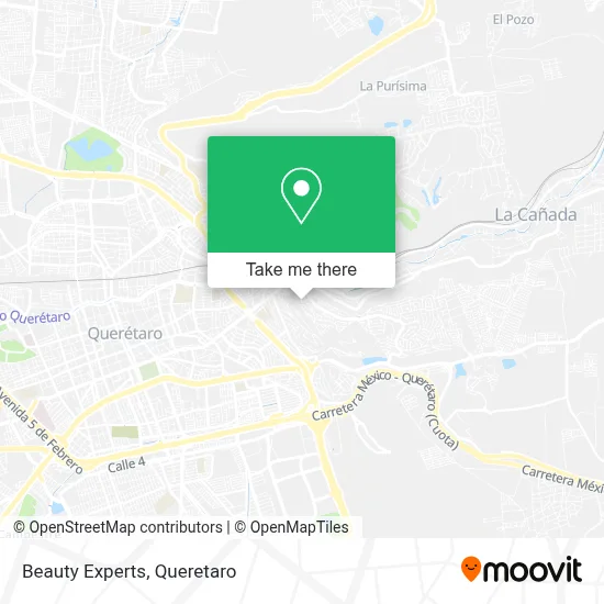 Beauty Experts map