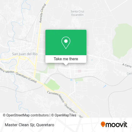 Master Clean Sjr map