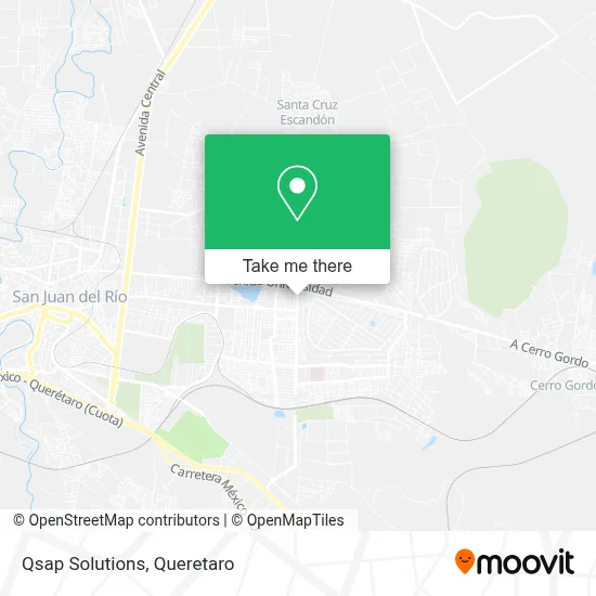 Qsap Solutions map