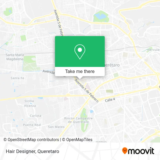 Hair Designer map