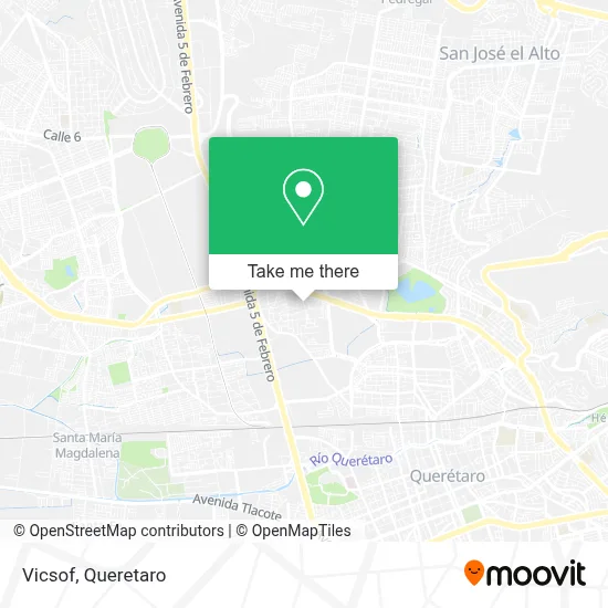 Vicsof map