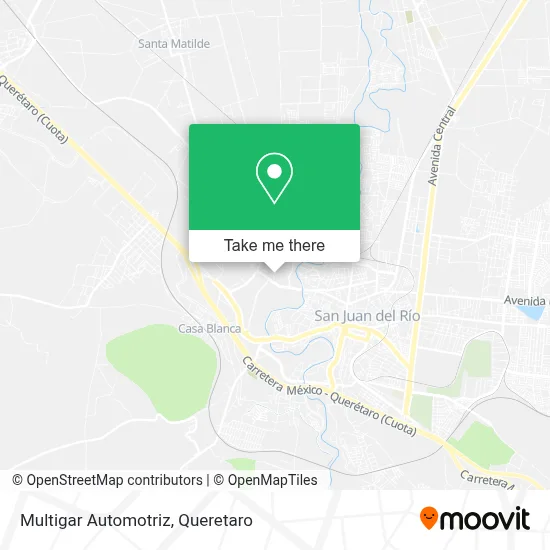 Multigar Automotriz map
