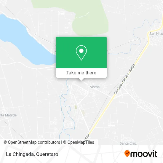 La Chingada map