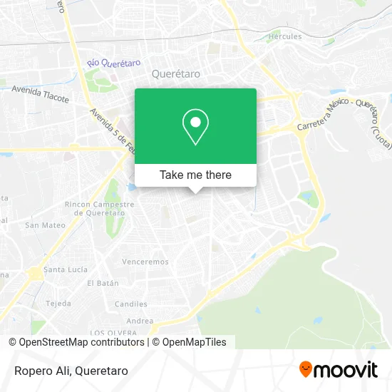 Ropero Ali map